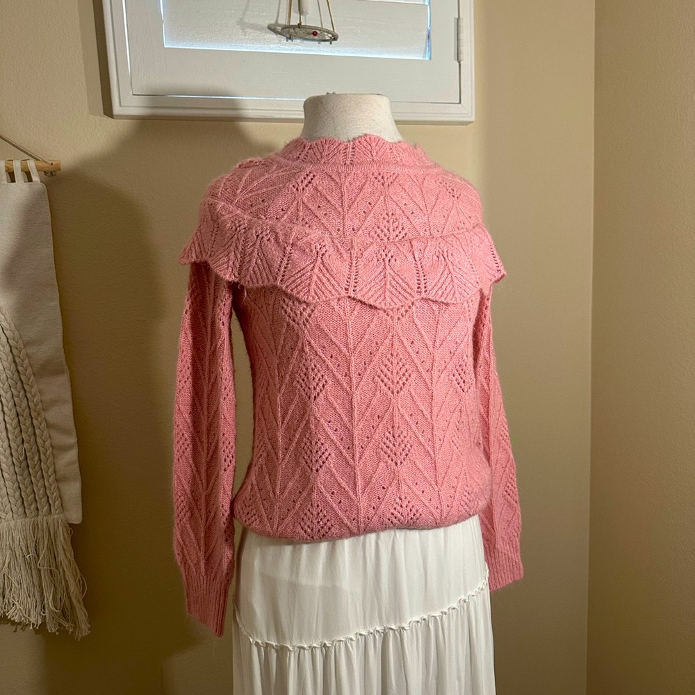 Cupcake Clothing Pink Knit Sweater